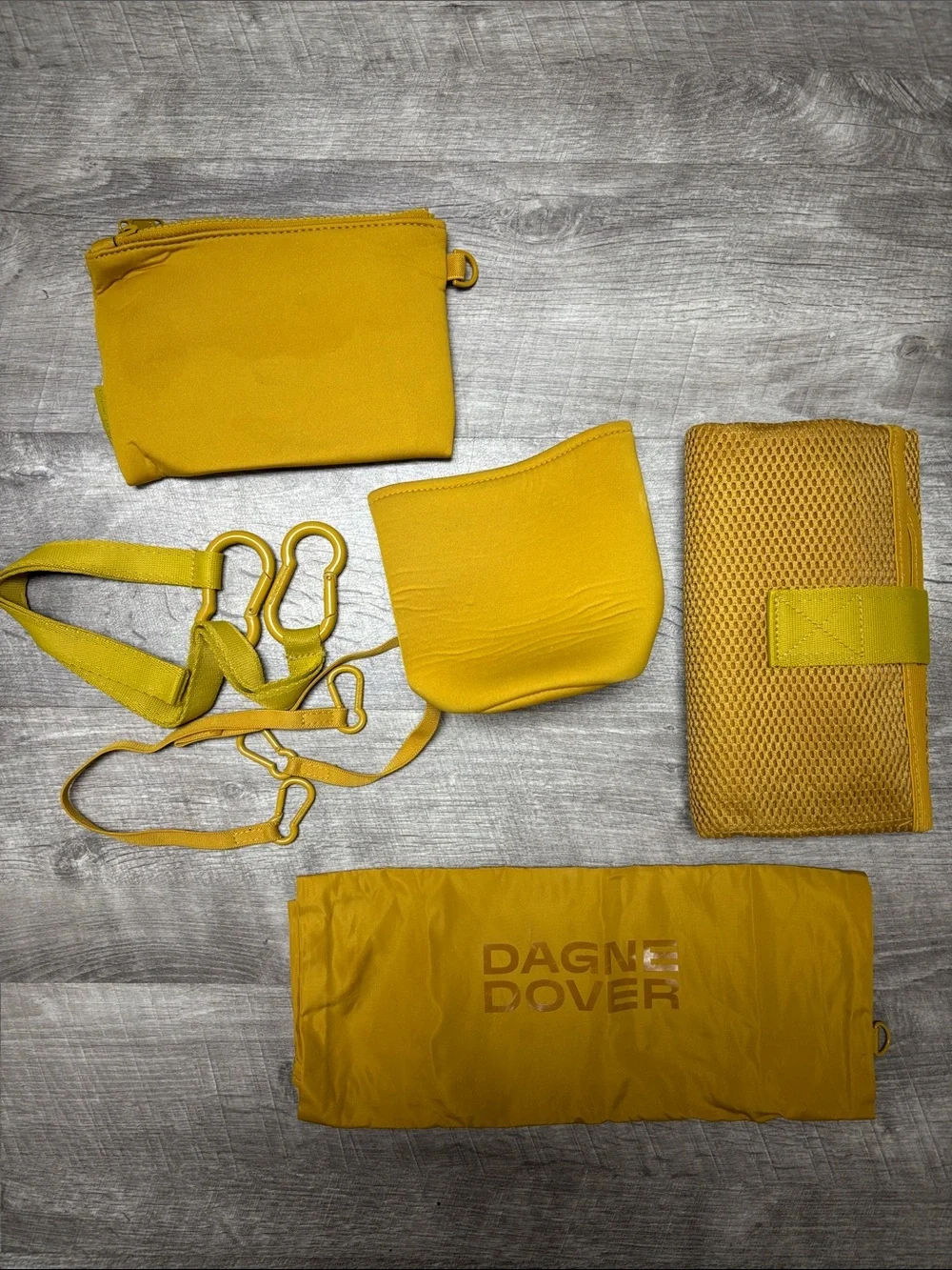 Dagne Dover Vibrant Yellow Diaper  Bag/Backpack